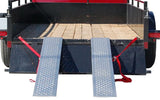 Ramp 2 Pieces Flat Tread Loading Aluminium - LoadMaster | Universal Auto Spares