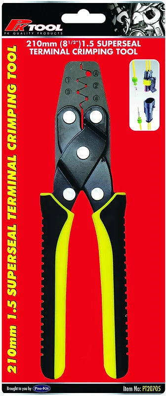 Superseal 1.5 Terminals & Seal Crimping Tool 210mm (8 1/4”) - PKTool