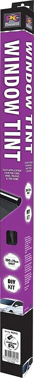 Dark 25% Black Solar Tint Film Extra Large 300cm X 75cm - PC Procovers