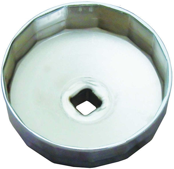 Single Size Cup Style Oil Filter Remover 77mm, 12 Flat Points - PKTool