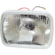 Semi Sealed Beam 7″ Square H4 3 Pin - Motolite