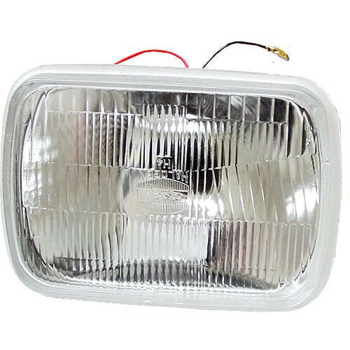 Semi Sealed Beam 7″ Square H4 3 Pin - Motolite
