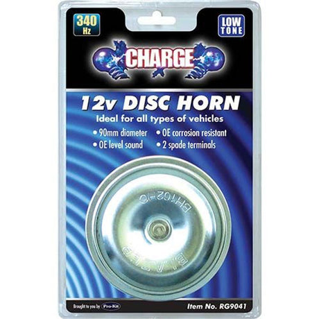 Horn 340Hz Disc 12V - Charge | Universal Auto Spares