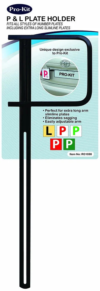 L & P Plate Holder Suits Slimline Plates - ProKit | Universal Auto Spares