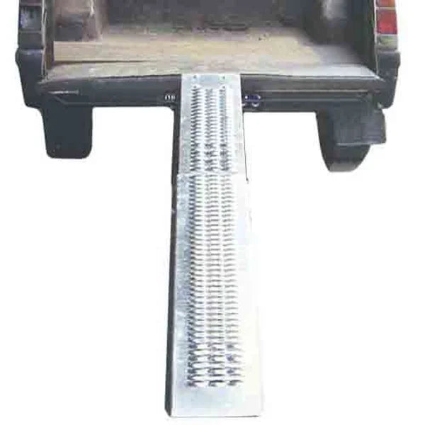 Ramp Steel Folding Ramp 1 Piece, Full Width Non-Slip Surface Plate - LoadMaster