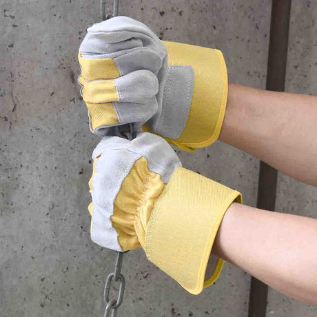 Riggers Gloves L & X-L Hand & Wrist Protection, Stitch Free Palm - PKTool