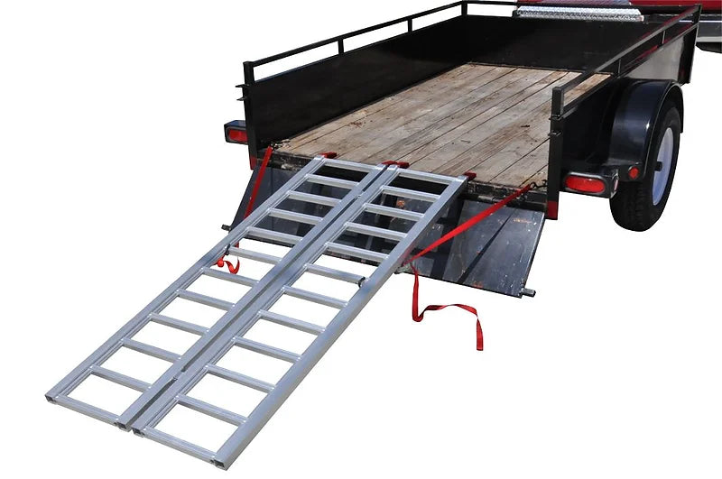 Ramp 2 Pieces Ladder Tread Loading Aluminium - LoadMaster