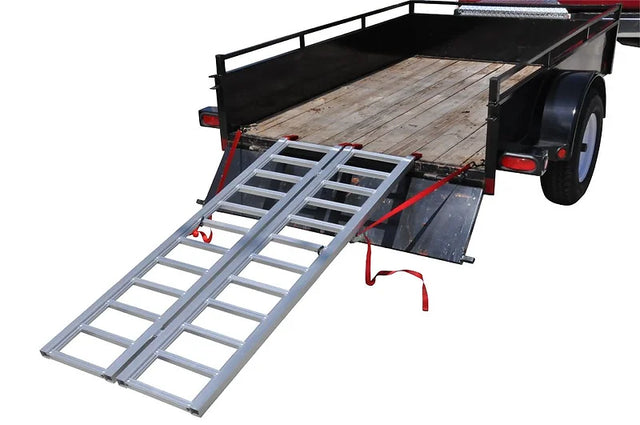 Ramp 2 Pieces Ladder Tread Loading Aluminium - LoadMaster