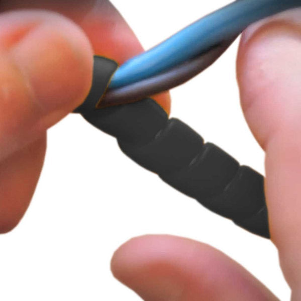 Spiral Wrap 8mm x 3.3 meter, 12mm x 3.3 meter Simple & Easy Wrap - Charge