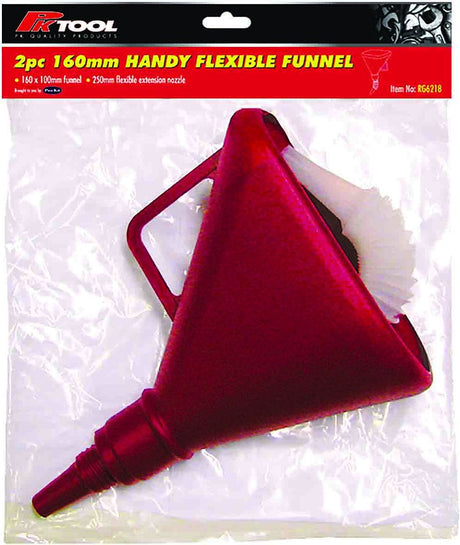Funnel With 250mm Flexible Spout Extendable Flexible Nozzle - PKTool | Universal Auto Spares