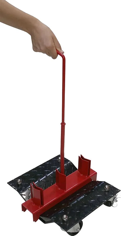 Vehicle Wheel Dollies Storage Rack, Rust Resistant Finish - PKTool