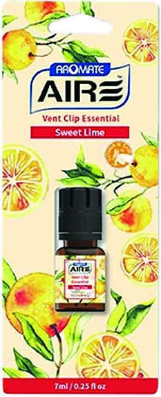 Vent Clip Essential Air Freshener 2 Scents - Aromate Air Sweet Lime