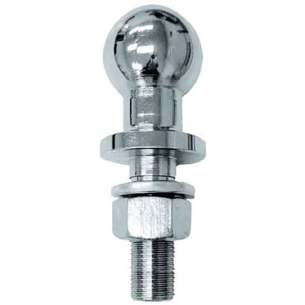 Chrome Tow Ball 50mm With 62mm Thread - LoadMaster