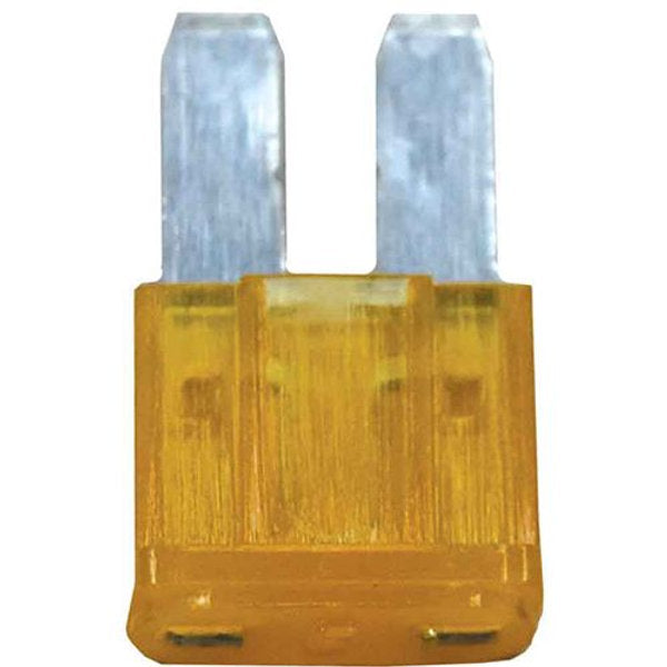 Micro 2 Fuse - 5A 10 Piece, 100 Piece Amber