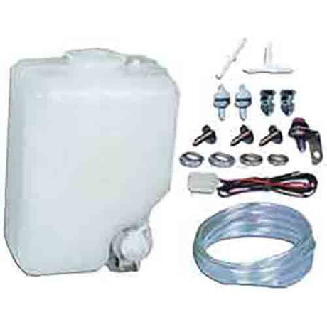 Washer Bottle Universal Upright With All Fittings & Bracket - Pro-Kit | Universal Auto Spares