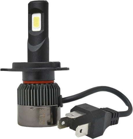 H7 With Cooling Fan Fits 12/24v Vehicles 24w Matrix LED Light - Motolite