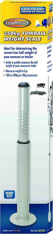 Scales Towball Weight 100, 350kg, Easy Tow Ball - LoadMaster
