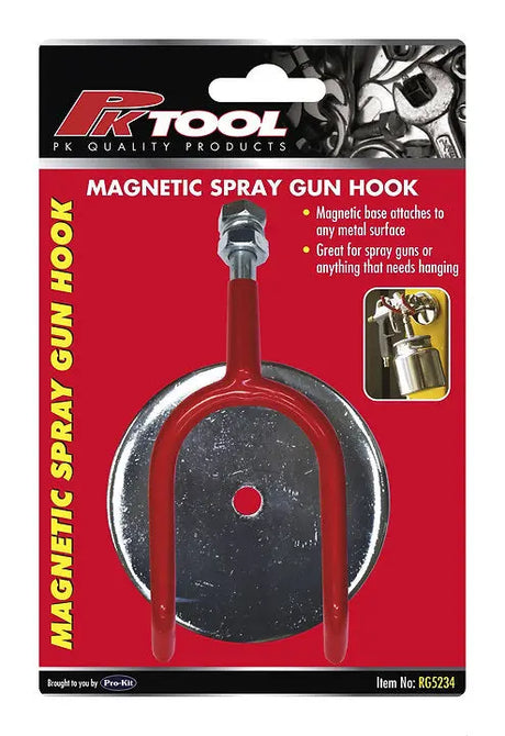 Magnetic Hook Multi-Purpose Hanging Hook, Large Heavy Duty Magnet - PKTool | Universal Auto Spares