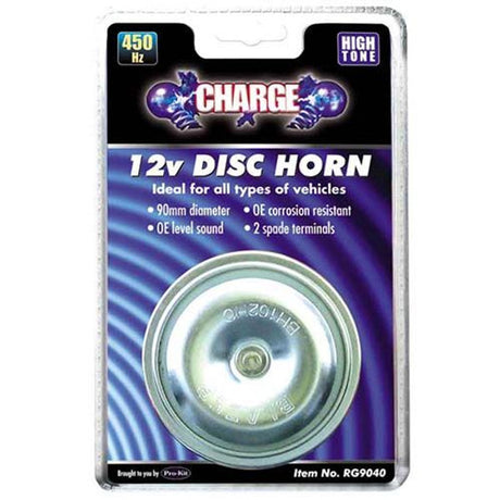 Horn 430Hz Disc 12V - Charge | Universal Auto Spares