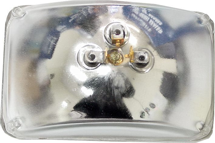 Sealed Beam 6″ 24v Square Small 3 Pin Flat Face - Motolite