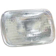 Sealed Beam 7″ 12v Square Large 3 Pin Flat Face - Motolite