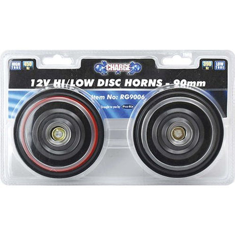 Horn 2 Pieces HI/LO Disc 12v - Charge | Universal Auto Spares