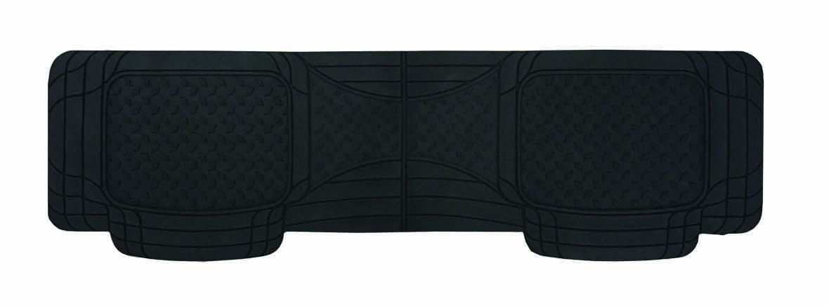 Mat Set 3 Piece Carpet And Rubber Black Odourless Rubber - PC Procovers