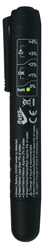 Pocket Brake Fluid Tester 5 Led Lights Display Moisture Readings - PKTool