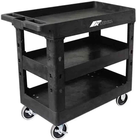 Professional Workshop & Warehouse Trolley With 3 Tool Trays - PKTool