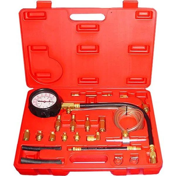 EFI Fuel Pressure Tester Kit, 140Psi, Fuel Line Olive Adaptor - PKTool | Universal Auto Spares