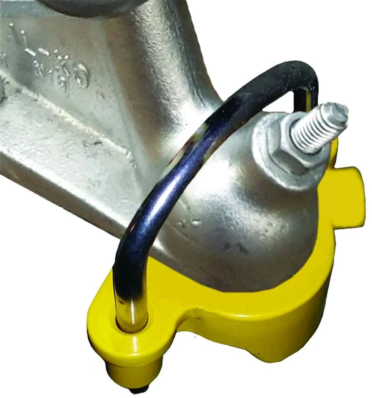 Unhitched Trailer Coupling Security Lock, Fits Universal Trailers - LoadMaster