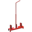 Vehicle Wheel Dollies Storage Rack, Rust Resistant Finish - PKTool