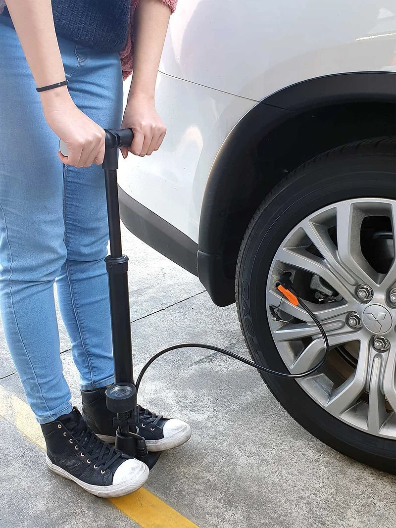 T-Handle Tyre Pump Suitable for Vehicles, Bikes & Scooters - Pro Tyre