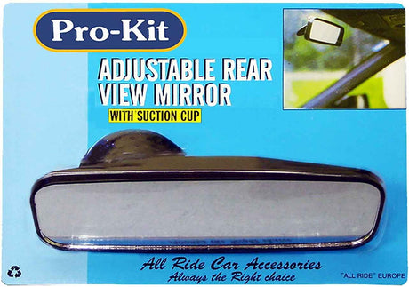 Mirror 1 Piece Rear View Adjustable With Suction Cup - Pro-Kit