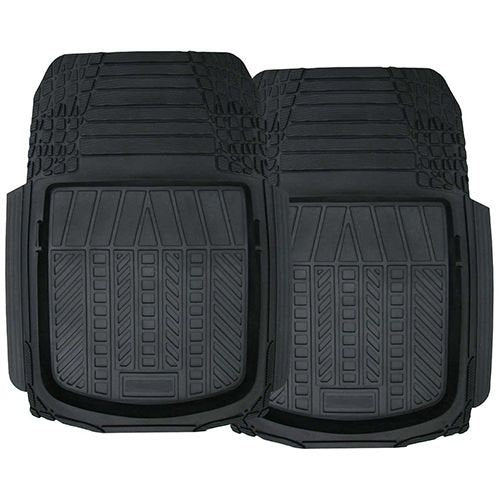 Mat Set 2 Piece Deep Dish Front Black - PC Procovers