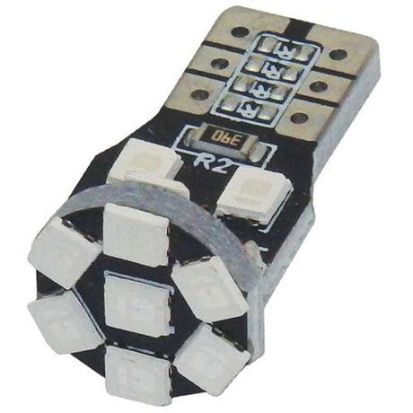 Globe 2 Piece Wide SMD T10E 13 Chips Blue & White - Motolite