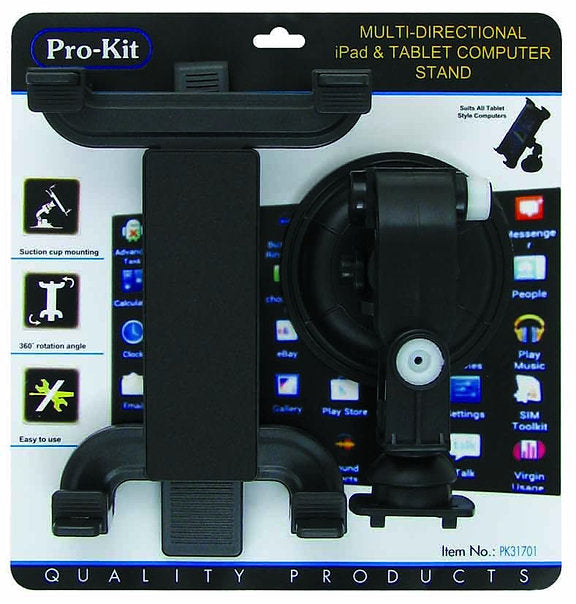 Heavy Duty Dual Tablet Suction Multi-functional Stand - PKTool