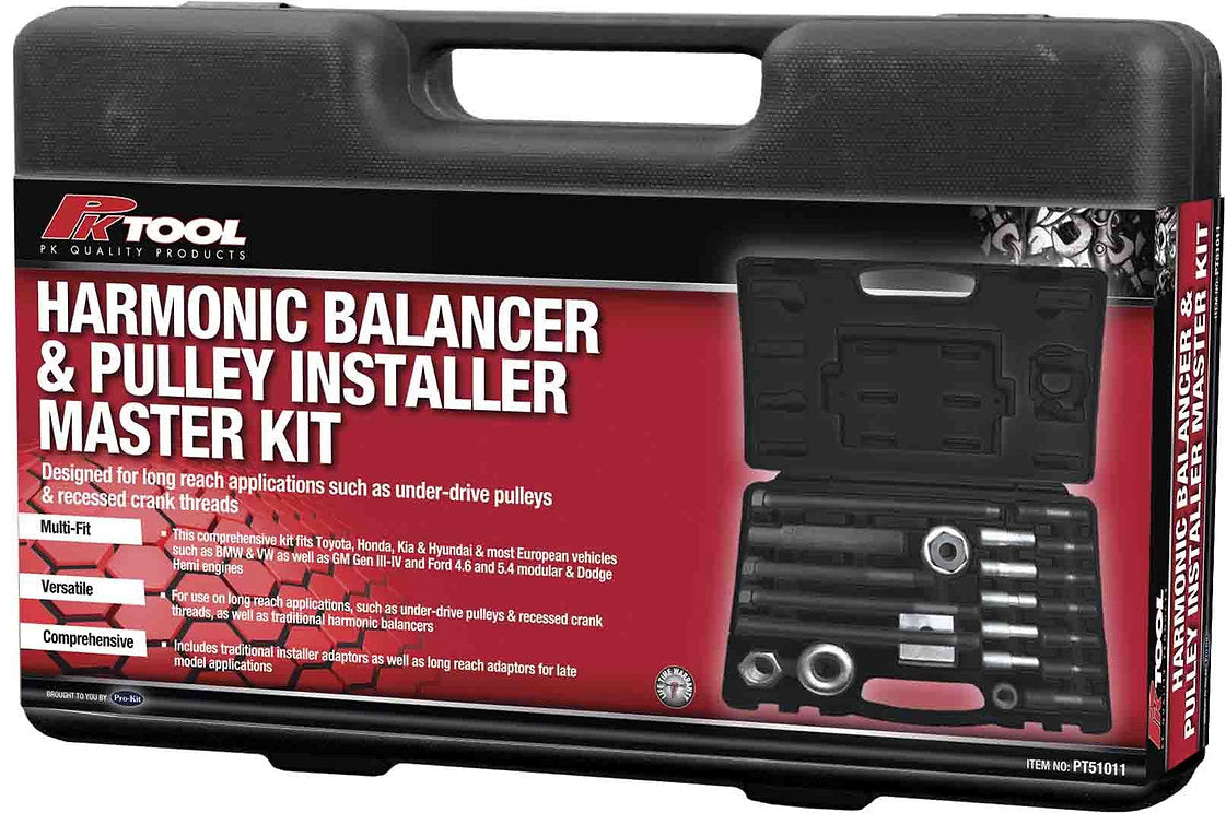 Harmonic Balancer & Pulley Installer Master Kit - PKTool