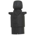 Trailer Plug 7 Pin Large Round Plastic Moulded - LoadMaster