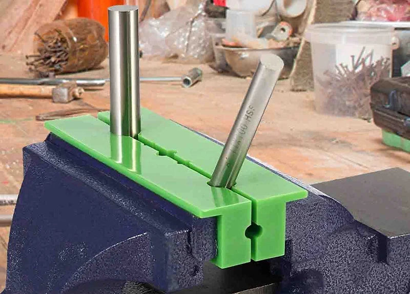 Vice Jaw Pads 4 Pieces Magnetic 100mm (4") - PKTool