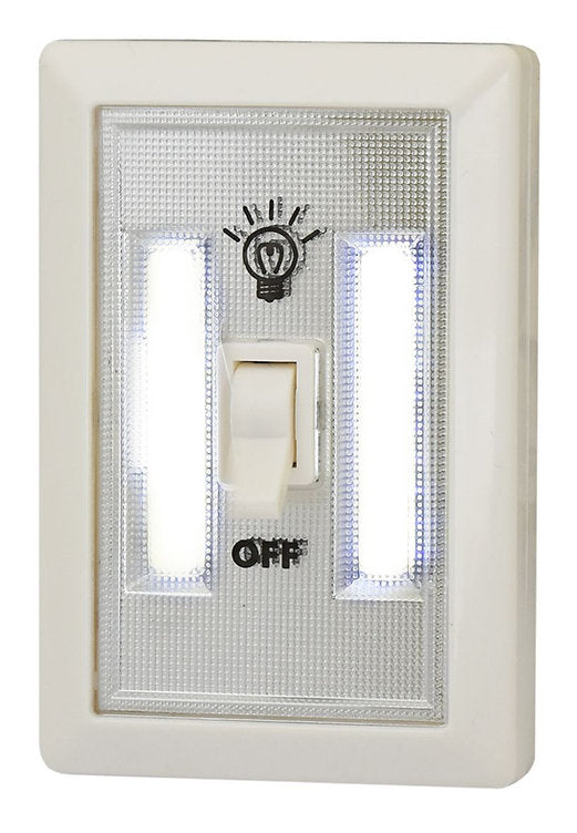 Wall Switch Light 2 x 3w Cob In 7 Piece Display - Motolite