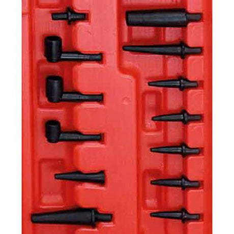 Vacuum Pump & Brake Bleeder Adaptors 13 Piece - PKTool