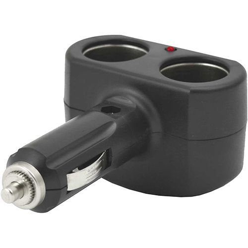 Cigarette Lighter Accessory Socket with 2 Outlets 12/24V - Charge