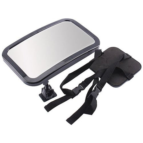 Mirror Baby Monitor Attaches To Head Rest Large Shatterproof Mirror - Pro-Kit | Universal Auto Spares