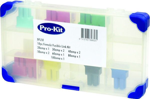 Fusible Link Kit - 10 Piece Female Mixed