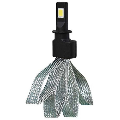 H3 Led Globe 2 Piece With Heatsink - Motolite