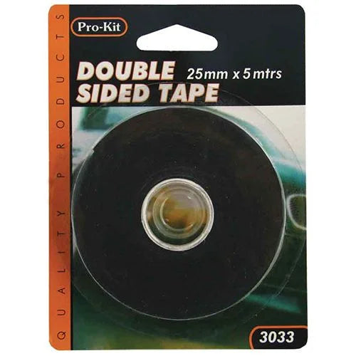 Double Sided Tape, 4 Sizes - Pro-Kit | Universal Auto Spares