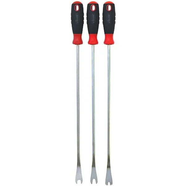Trim Removal Tool Set 3 Pieces 380mm Door Trim Clips - PKTool