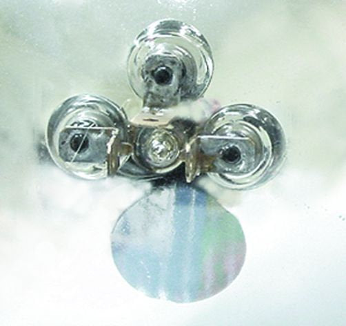 Sealed Beam - 7″ 12v Round Large 3 Pin Curved Face - Motolite