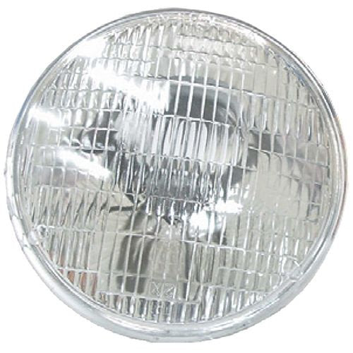 Sealed Beam - 7″ 24v Round Large 3 Pin Curved Face - Motolite